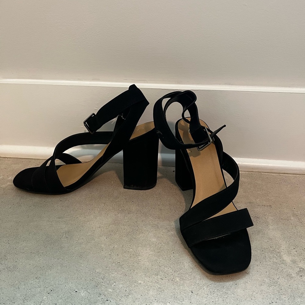 Black heels